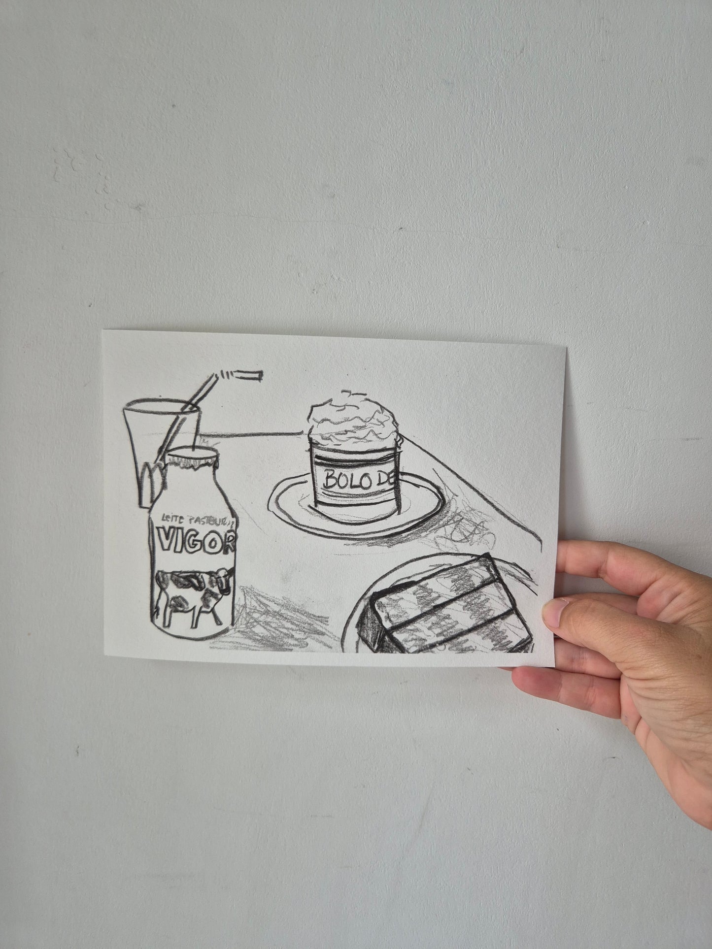 1/4 de Vigor e um bolo de arroz