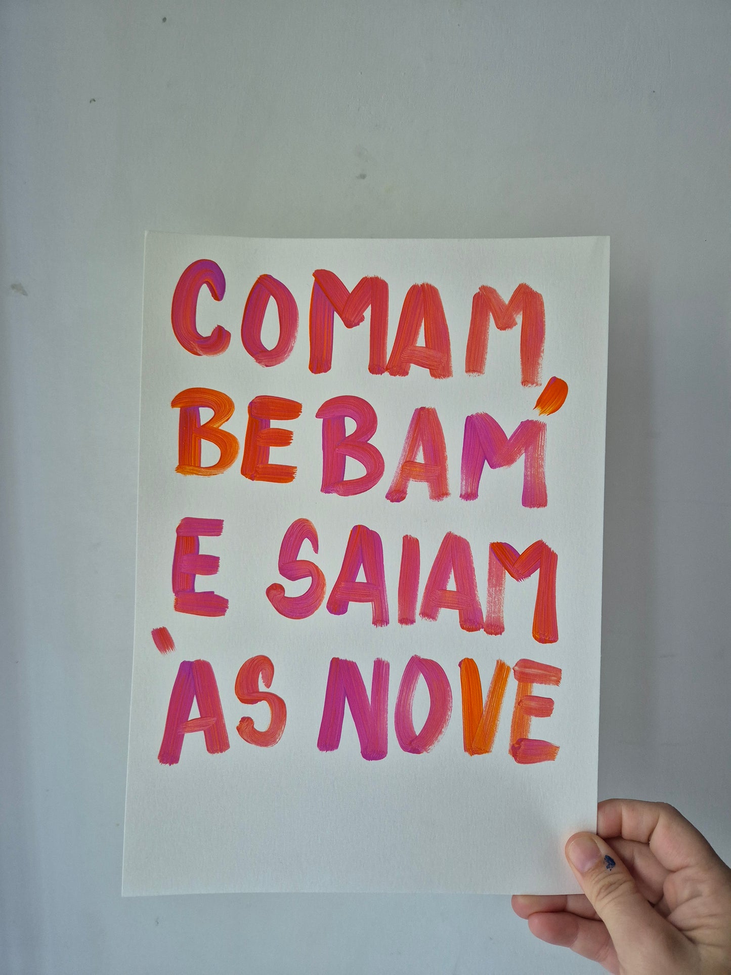 Comam, bebam