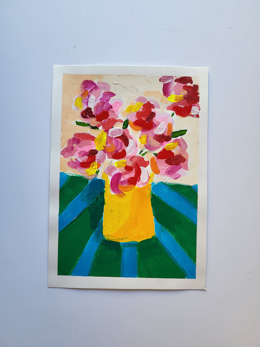 Flores cor de rosa