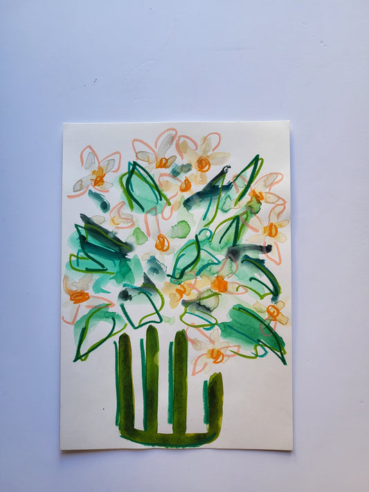 Flores em Verde