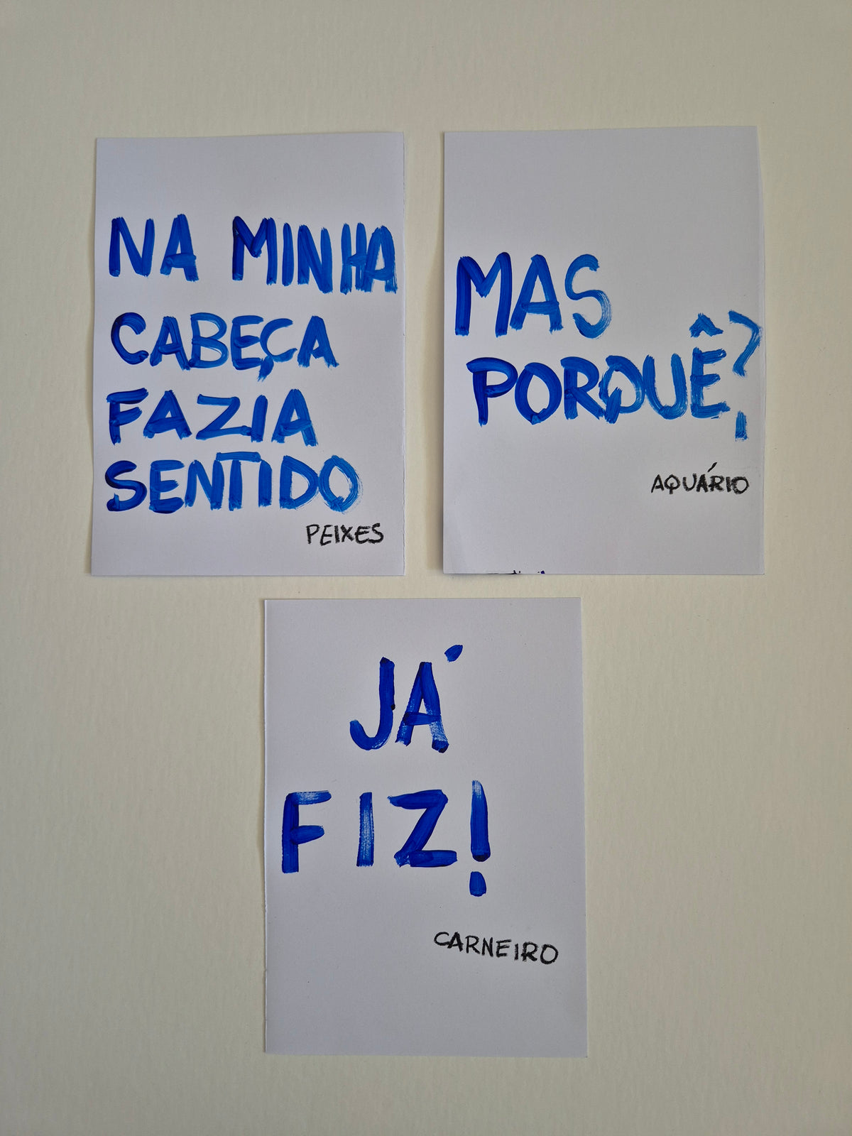 Prints dos Signos A6 - Pack de 3