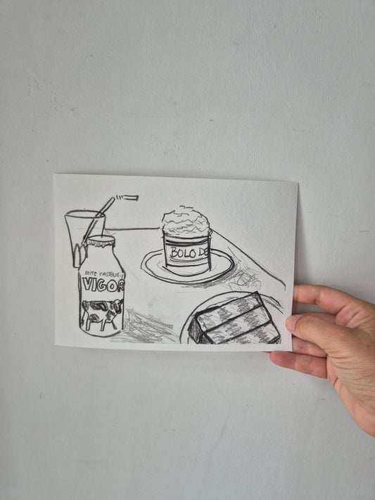 1/4 de Vigor e um bolo de arroz